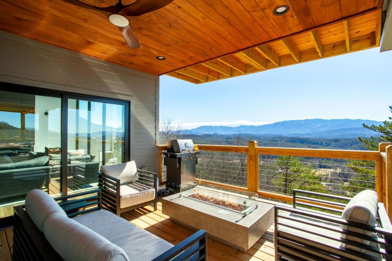 3 Pines Lodges Luxury Mountain View Hot Tub Sevierville Exterior foto