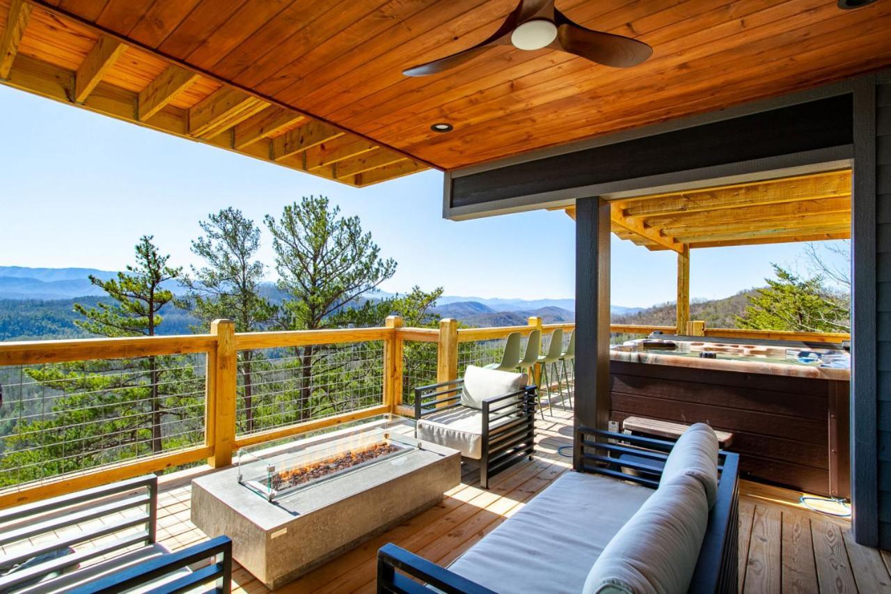 3 Pines Lodges Luxury Mountain View Hot Tub Sevierville Exterior foto