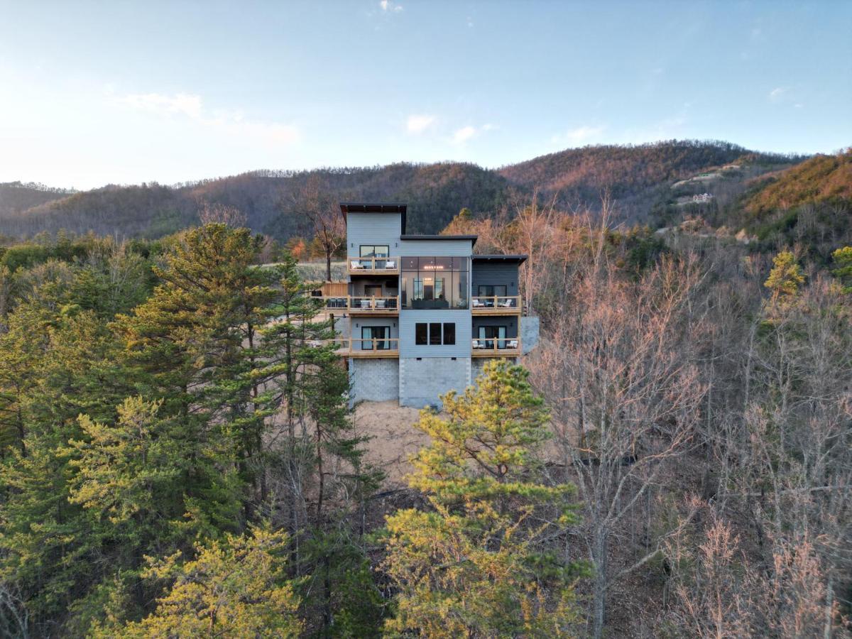 3 Pines Lodges Luxury Mountain View Hot Tub Sevierville Exterior foto